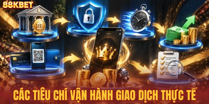 Các tiêu chí vận hành giao dịch thực tế