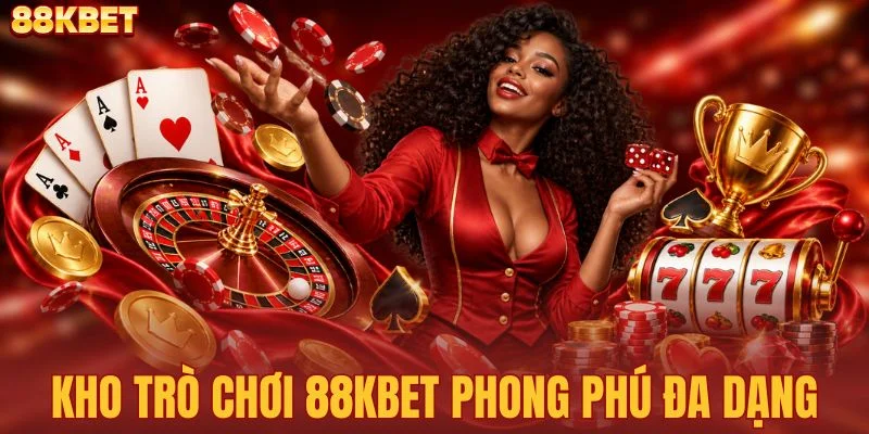 Kho trò chơi 88KBET phong phú nhiều lựa chọn