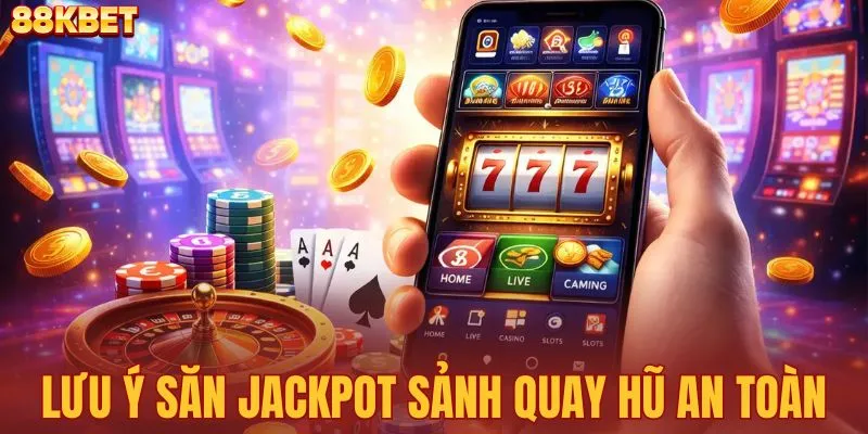 Lưu ý quan trọng để trải nghiệm săn jackpot an toàn