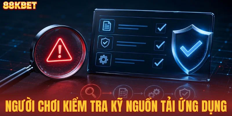 Người chơi cần kiểm tra kỹ nguồn tải ứng dụng