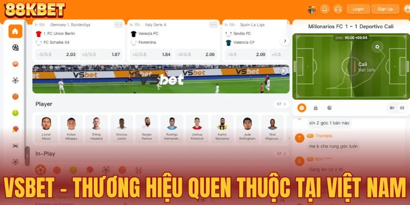 VSBET là thương hiệu quen thuộc tại Việt Nam